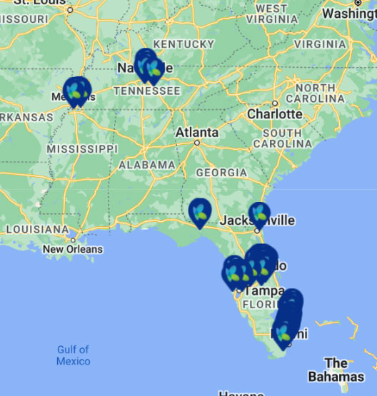 KCC locations in america